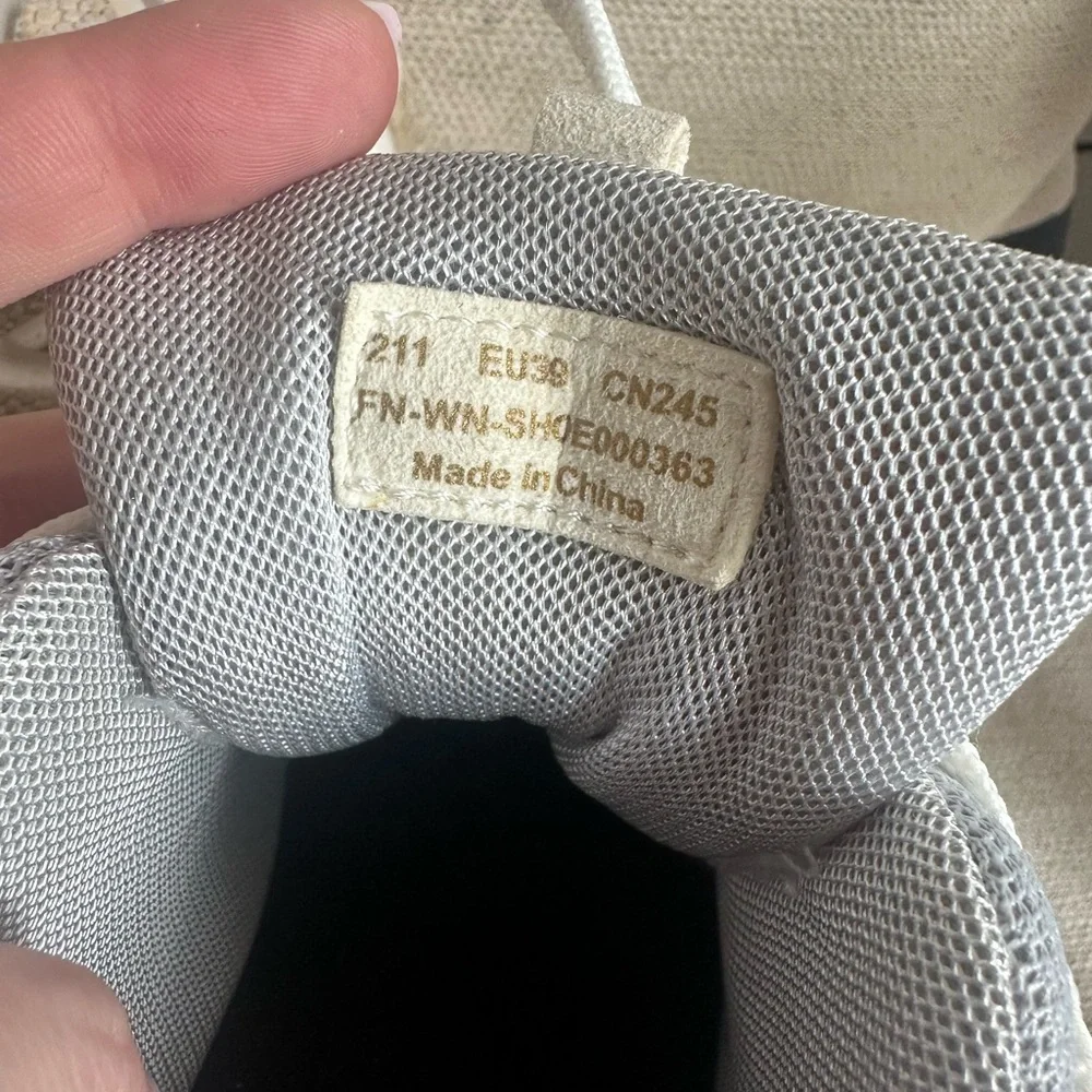 Acne Studios Bolzter Tumbled Sneakers - Picture 6 of 6